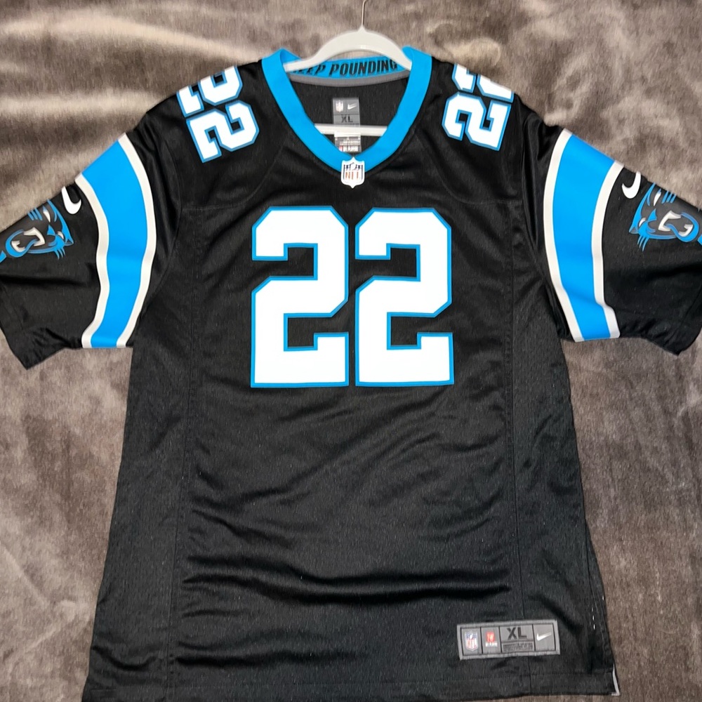 Carolina Panthers Nike Game Jersey - Christian McCaffrey - Size XL
